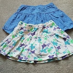 Bottoms - š¢ Two 3T Skirts with built in shorts Bottoms - š¢ Two 3T Skirts with built in shorts